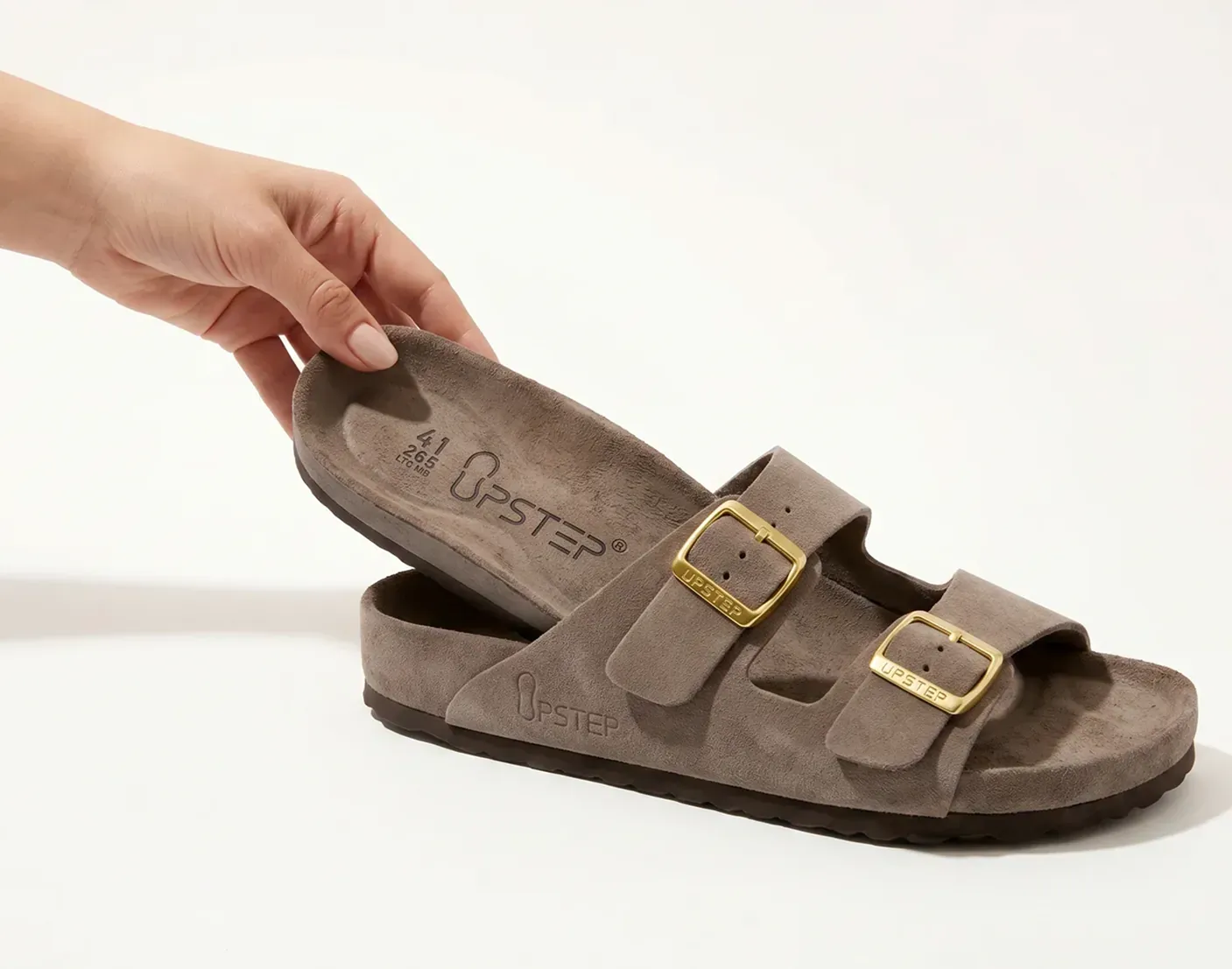 Upstep custom sandals